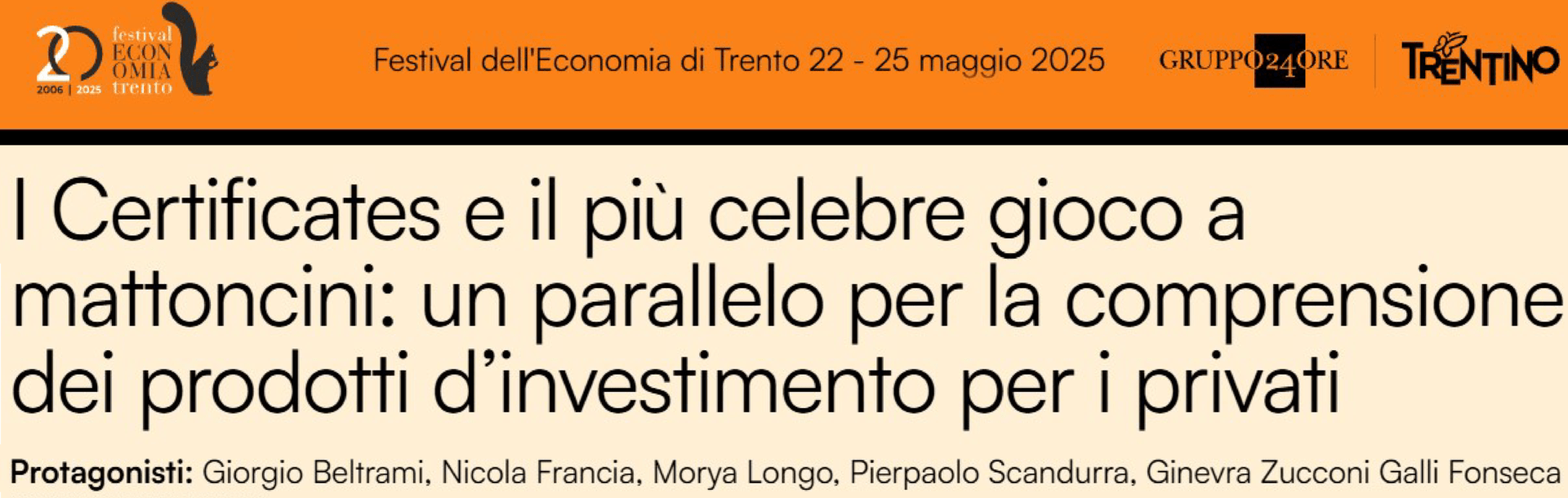  ACEPI presente al Festival giovedì 22 maggio ore 10.30, anche in streaming
